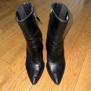 Steve Madden Sleek Black Heeled Boots